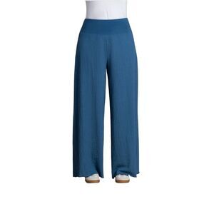 Sympli Pop Wide Leg Pant Size 10 Color Lake